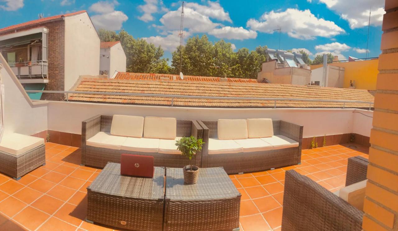 Atico & Terraza A 6 Minutos En Metro De Atocha Estacion Central Madryt Zewnętrze zdjęcie